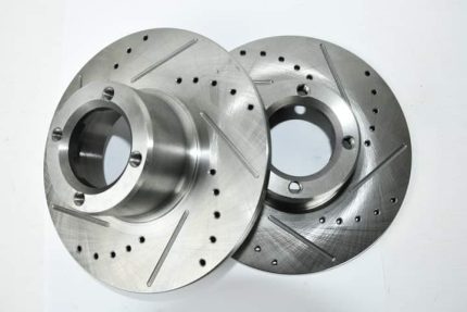 8.4" Grooved and Drilled Disk Pair