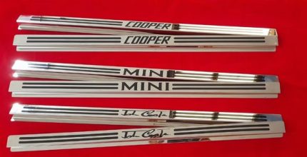 Door Step Sill Pair SS Steel