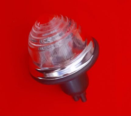 INDICATOR & SIDE LAMP WITH CLEAR GLASS LENS