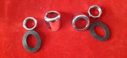 Wiper Wheel Box Pair Chrome (F-2)