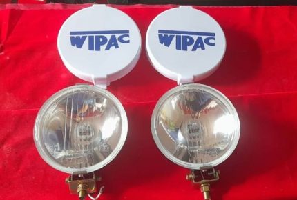 Wipac Chrome Spot Lamp Pair