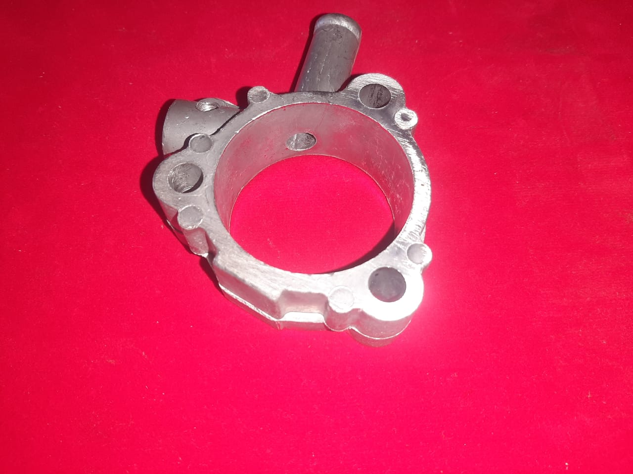 Sandwich Plate Thermostat Housing With a Sensor Hole