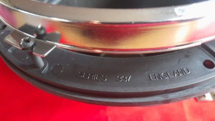 PLASTIC HEADLAMP BOWL + I/RIM